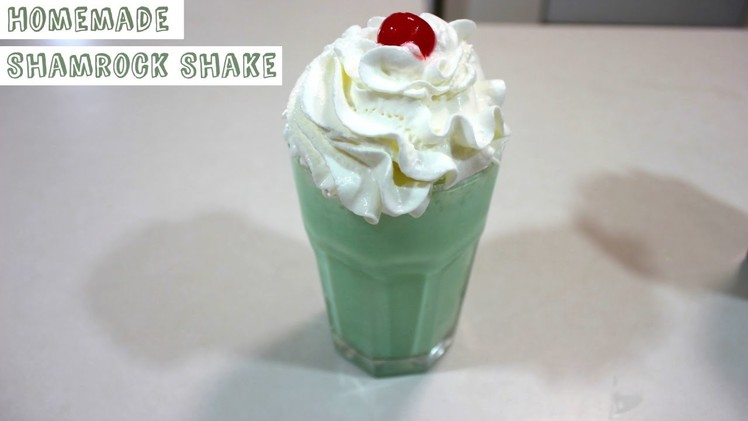 Homemade McDonald's Shamrock Shake: DIY Copycat Shake Recipe | St  Patrick's Day