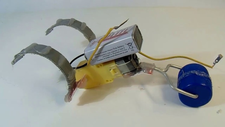 How to make  hopper-flopper running robot| DIY Robot