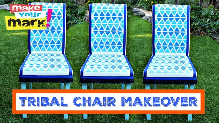 How to: Tribal Chair Makeover