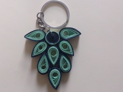 Paper Quilling Keychain