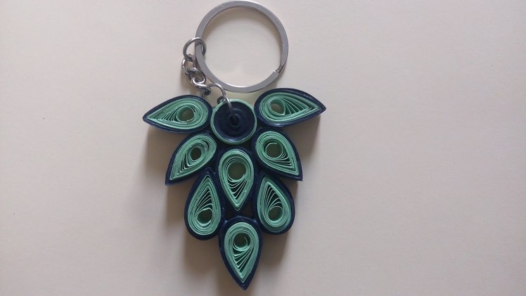 Paper Quilling Keychain