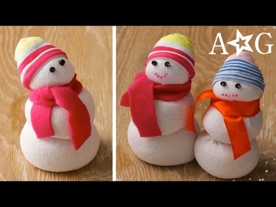 Sock Snowman DIY! | OMaG | American Girl