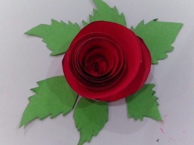 Create Rose Flower (Art & Craft)