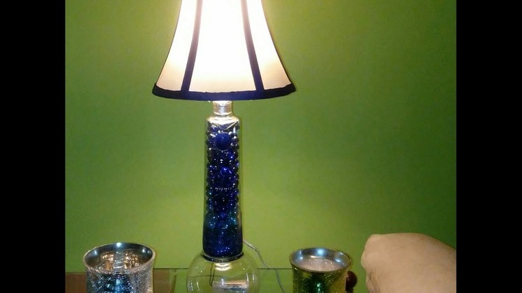 DIY Ciroc Bottle Lamp