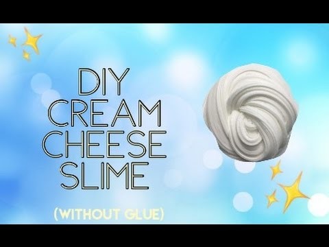 DIY Cream Cheese Slime WITHOUT GLUE!! ONLY 1 INGREDIENT Cream Cheese Butter Slime!