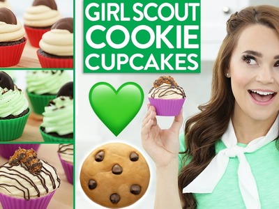 DIY Girl Scout Cookie CUPCAKES!