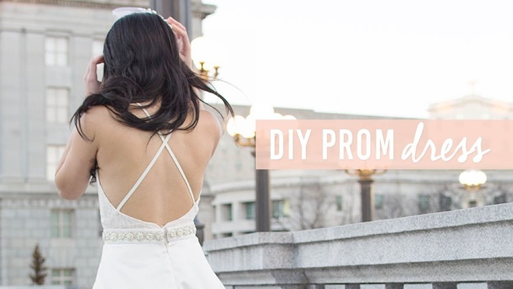 DIY Lace Prom Dress | For less than $50