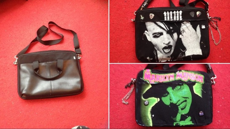 DIY Marilyn Manson Bag