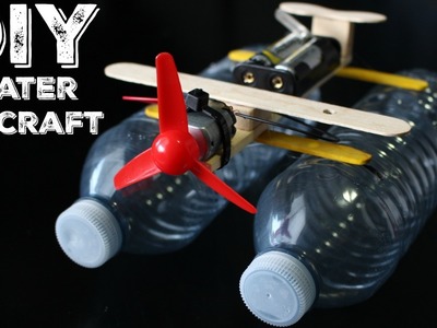 How To: DIY WATER AIRCRAFT.RECYCLE PLASTIC BOTTLES!!