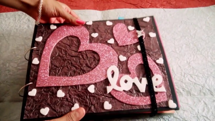 Lovely handmade scrapbook greeting card. . For someone special. ????