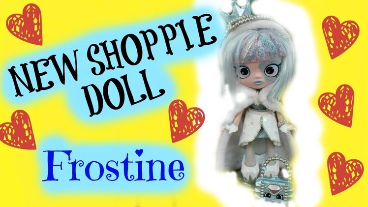 New Shopkins Shoppie Doll FROSTINE | DIY Custom Hand Painted