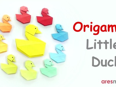 Origami Little Duck (easy - single sheet)