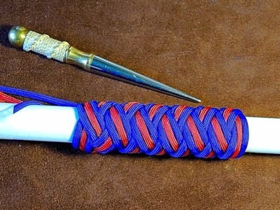 Paracord Two Bight Multi Lead Turks Head Covering Knot Easy Tutorial ????