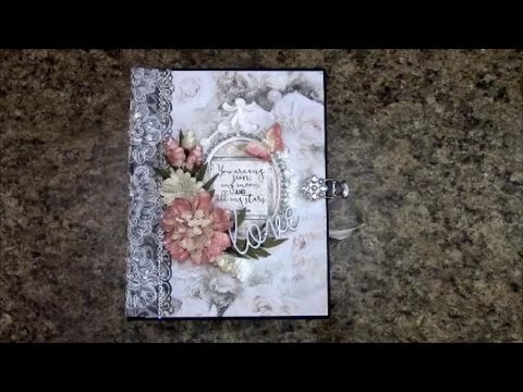 PART 1 TUTORIAL MINI ALBUM FOR BEGINNERS PS I LOVE YOU BY SHELLIE GEIGLE JS HOBBIES AND CRAFTS