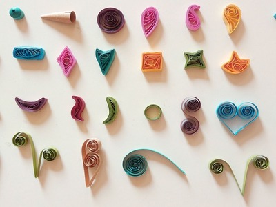 Quilling Basic Shapes