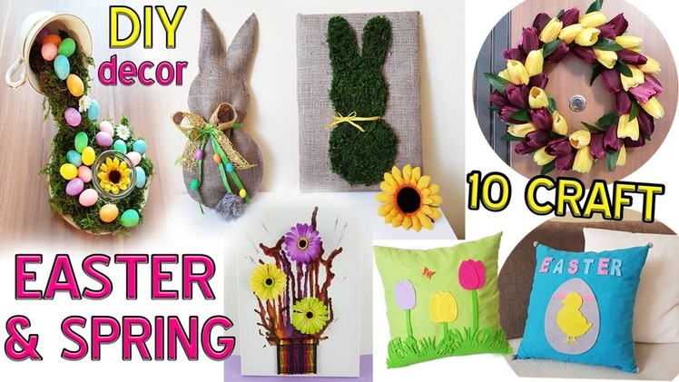 10 DIY Spring and Easter craft HOW TO!