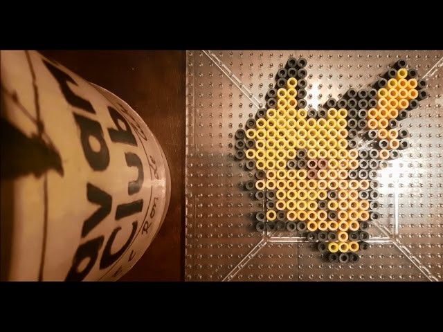 25: Pikachu . 151 Pokemon Challenge Perler.Hama Beads