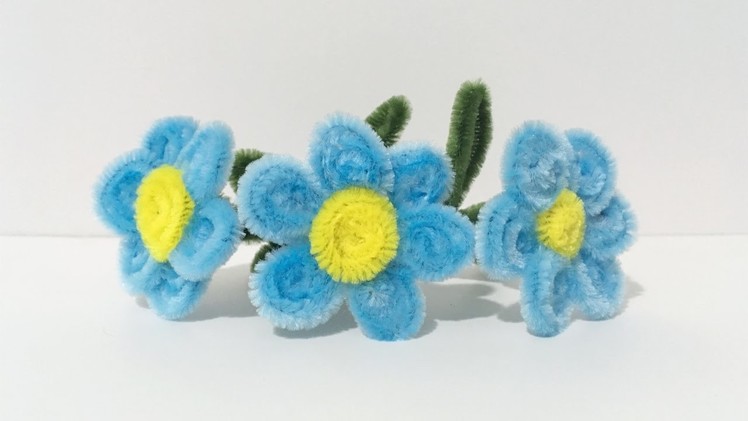 ABC TV | How To Make Easy Flower From Pipe Cleaner - Craft Tutorial