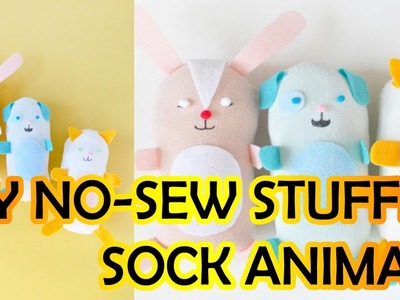 AWESOME! No-Sew Stuffed Sock Animal - Craft Ideas | DIY-Craft -Tutorial
