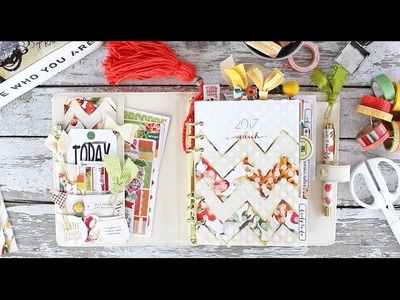 Cocoa Daisy March 2017 Planner Set Up