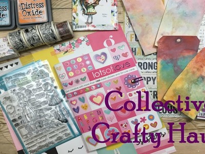 Collective Crafty Haul, Scrapin Great Deals, Blitsy, Local Craft Store