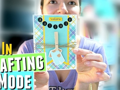 Crafting Mode DIY cards, pinterest inspired diy BABY BOY card & handmade MOTHERS DAY CARD ideas