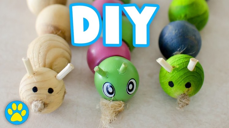 DIY Caterpillar Chew For Small Pets