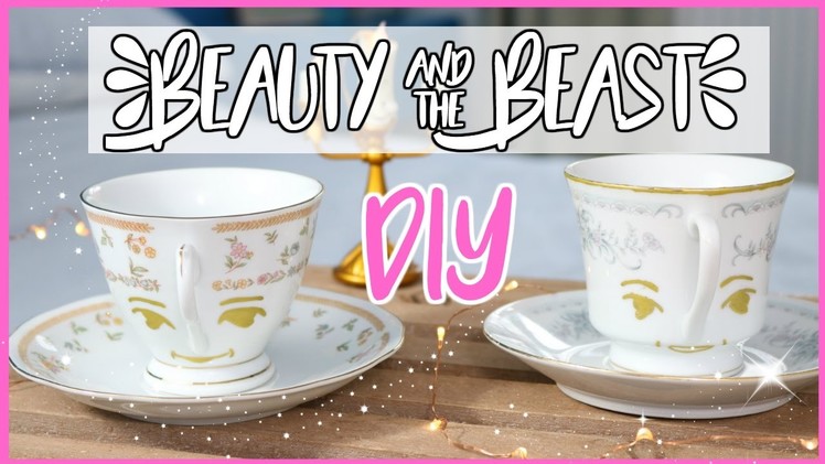 DIY CHIP CUP | BEAUTY AND THE BEAST 2017