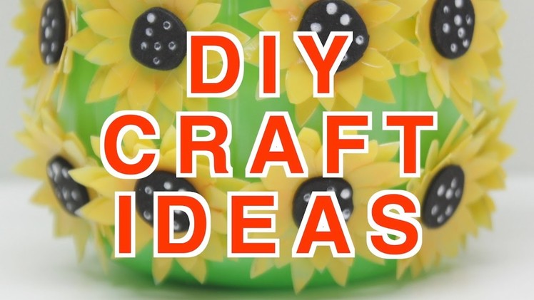 DIY Creative Craft Ideas for Best Out of Waste Projects From Recycled Bottles Crafts