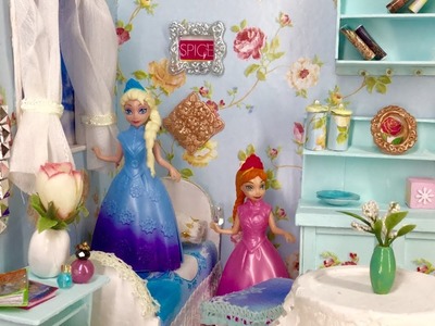 DIY-  Cute Miniature Dollhouse not-a-kit || Chic Dollhouse Craft Part 2