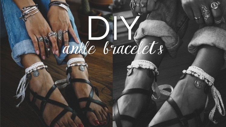 DIY: How To Make Ankle Bracelets