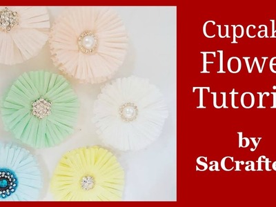 DIY:How to:New paper flower tutorial by SaCrafters!!