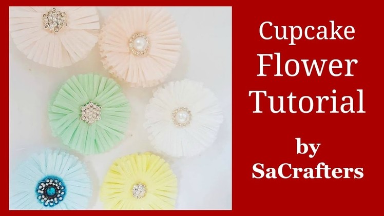 DIY:How to:New paper flower tutorial by SaCrafters!!