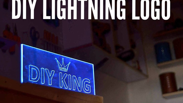 DIY Lightning logo panel from scratch