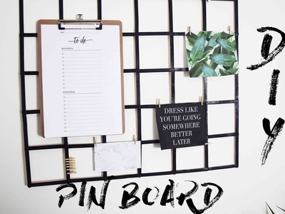 DIY Pin Board