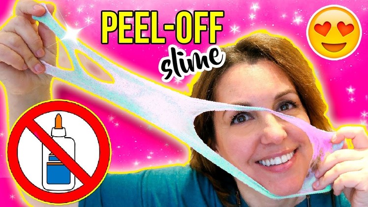 DIY Slime PEEL OFF ????????  Slime ¡SIN PEGAMENTO! con Mascarilla Peel Off ✅  Top Tips & Tricks