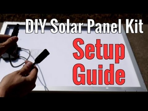 DIY Solar Panel Kit Setup Guide
