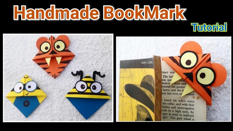 Easy Handmade Bookmarks Tutorial | DIY Bookmarks | Craft Ideas |