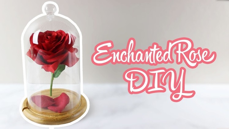 Floating Enchanted Rose DIY | Beauty And The Beast Week | parejeda