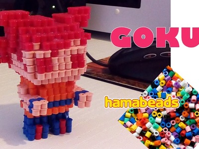 Goku Dragonball how to assembly 3D Perler Hama Beads Artkal