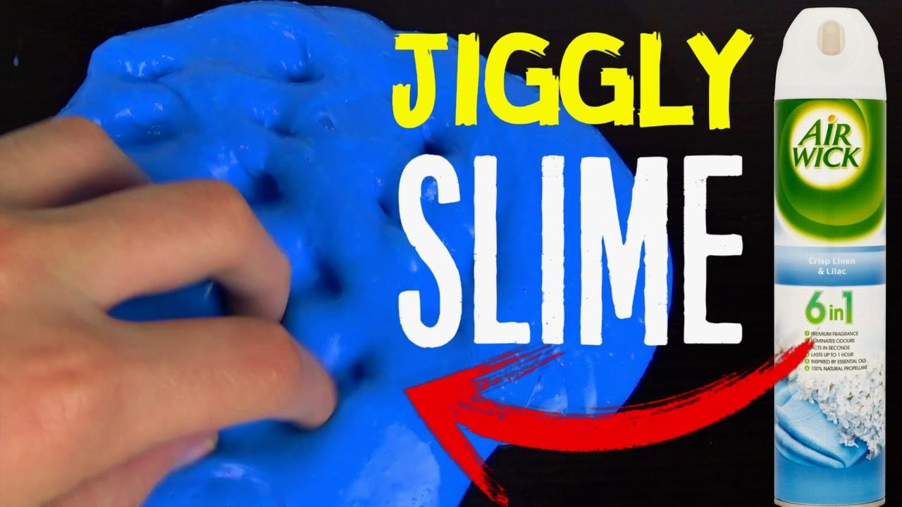 Jiggly Slime without Borax, How to make best recipe ever DIY