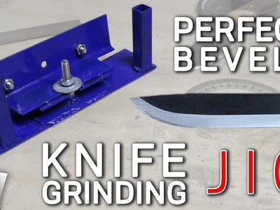 Knife Grinding Jig - DIY PERFECT BEVELS