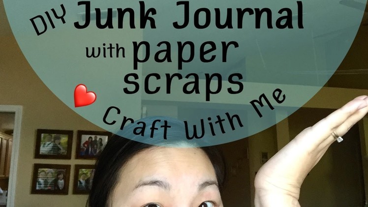 No Sew Binding Junk Journal | Craft & Chat With Me | How To Start Your Junk Journal