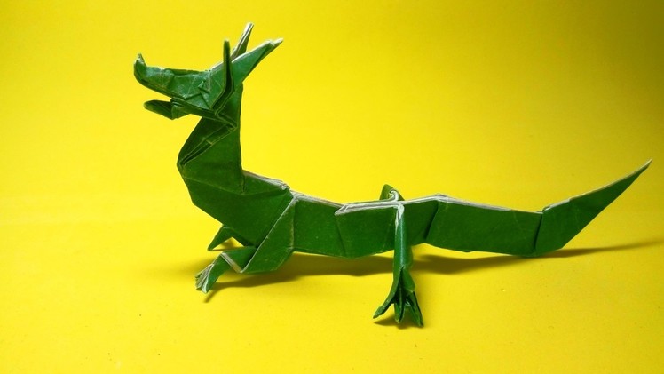 Origami Eastern Dragon (Jun Maekawa) part 1