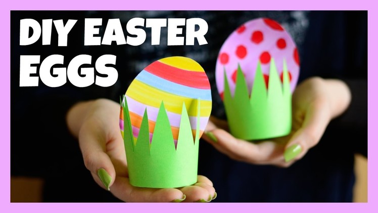 Paper Easter Egg Craft - Easter crafts for kids