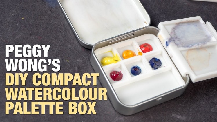 Peggy Wong's DIY Compact Watercolor Box