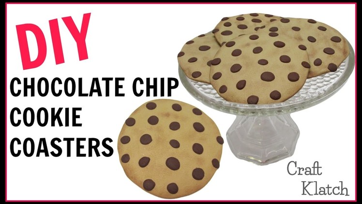 Polymer Clay Chocolate Chip Cookie Coasters | DIY Projects | Craft Klatch | Another Coaster Friday |