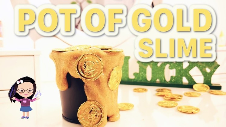 POT OF GOLD SLIME. ST. PATRICK'S DAY EDITION ????