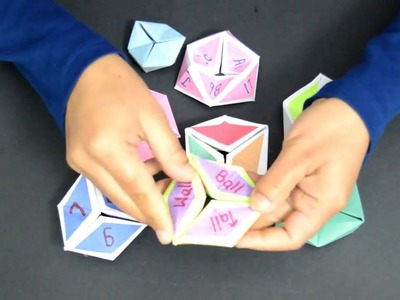 Teaching aid.Flexagon.Moving triangles.DIY craft