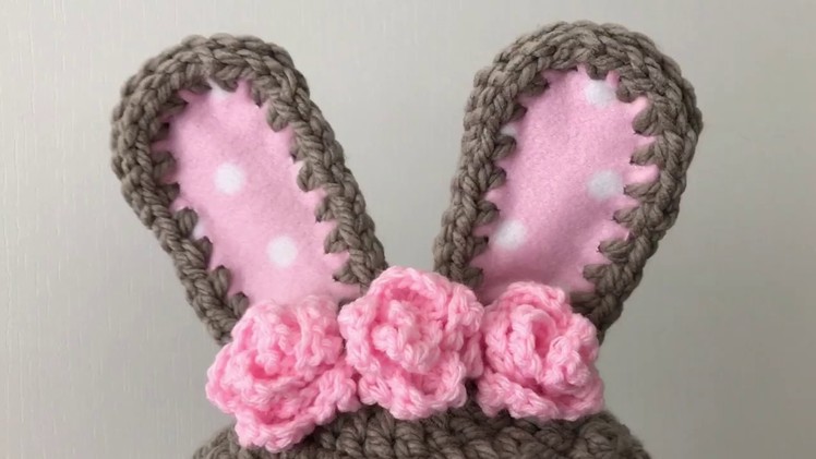 Bernat Softee Chunky Crochet Bunny Hat